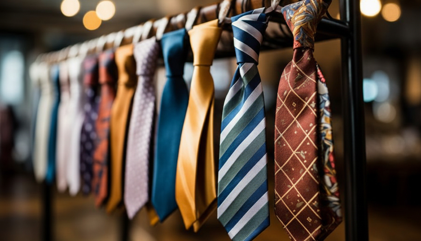 Desenli Kravat Modelleri